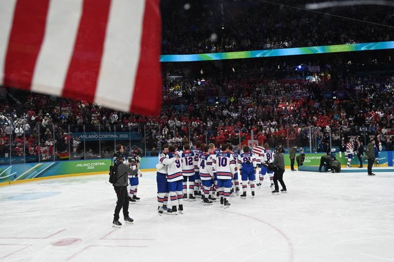 Ice Hockey. Olympic Winter Games Milano-Cortina 2026. Canada - USA. 22.02.2026