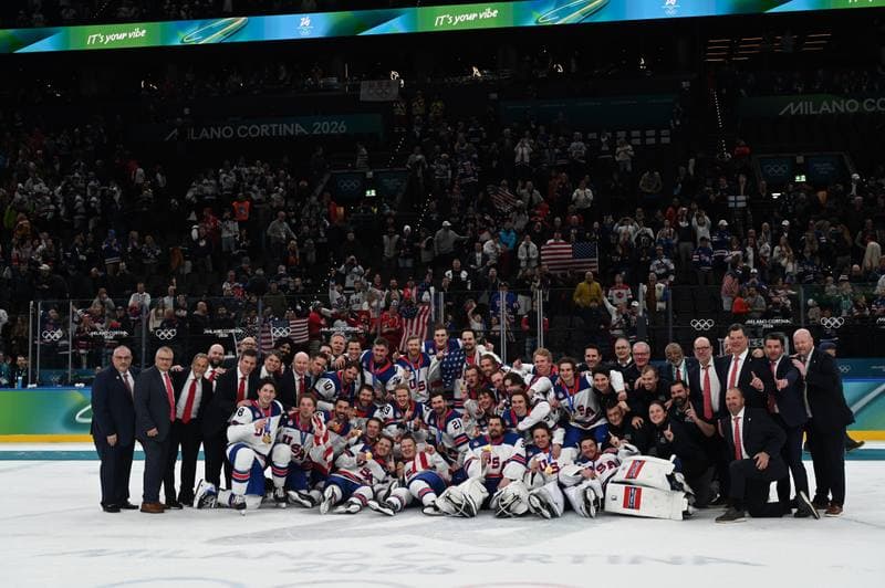Ice Hockey. Olympic Winter Games Milano-Cortina 2026. Canada - USA. 22.02.2026