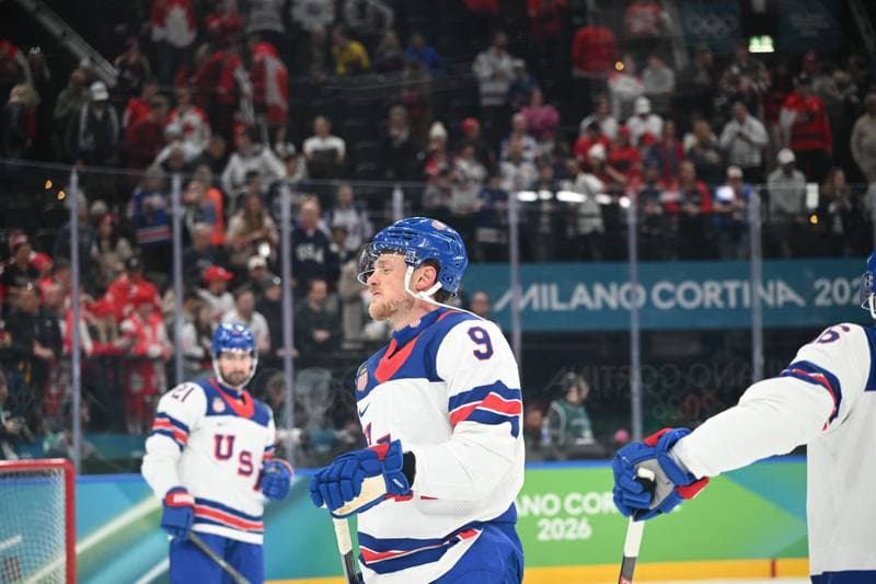 Ice Hockey. Olympic Winter Games Milano-Cortina 2026. Canada - USA. 22.02.2026