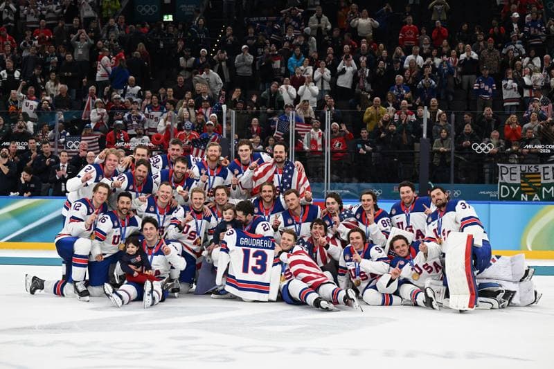 Ice Hockey. Olympic Winter Games Milano-Cortina 2026. Canada - USA. 22.02.2026