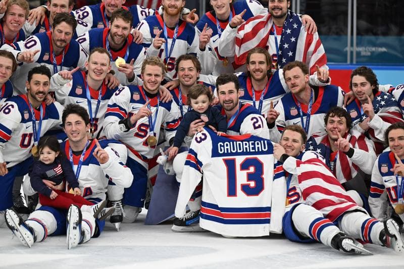 Ice Hockey. Olympic Winter Games Milano-Cortina 2026. Canada - USA. 22.02.2026