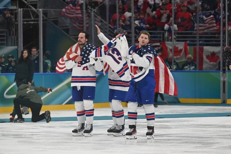 Ice Hockey. Olympic Winter Games Milano-Cortina 2026. Canada - USA. 22.02.2026