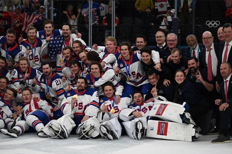 Ice Hockey. Olympic Winter Games Milano-Cortina 2026. Canada - USA. 22.02.2026