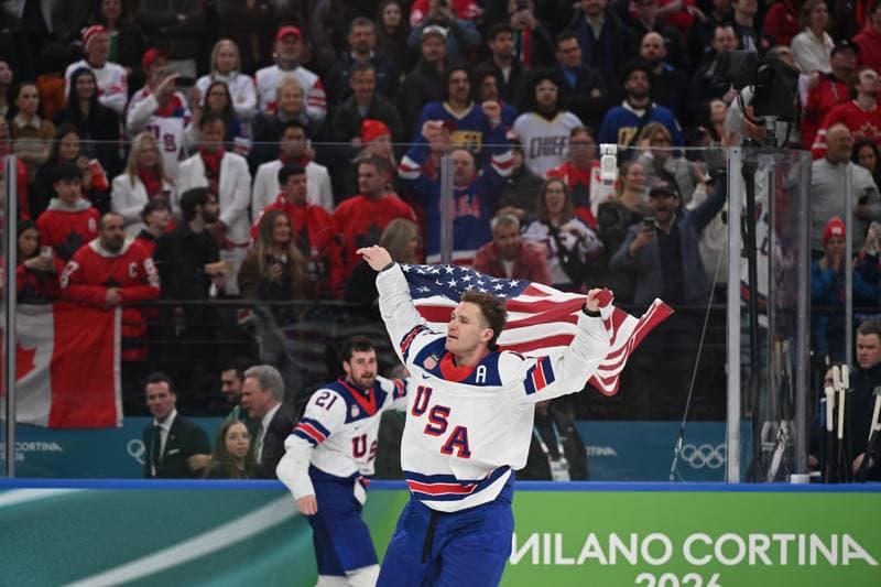 Ice Hockey. Olympic Winter Games Milano-Cortina 2026. Canada - USA. 22.02.2026