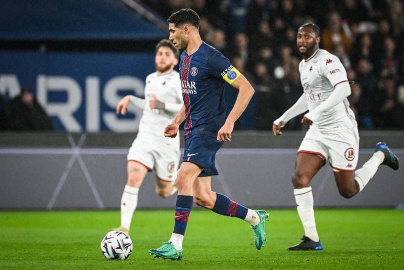 Football. Ligue 1. Paris Saint-Germain - FC Metz. 21.02.2026