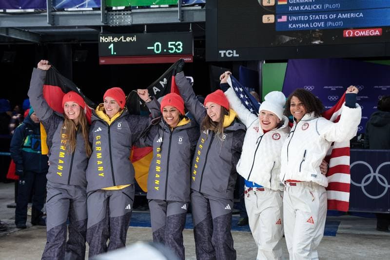 Bobsleigh. Olympic Winter Games Milano-Cortina 2026. Heat 4. 21.02.2026
