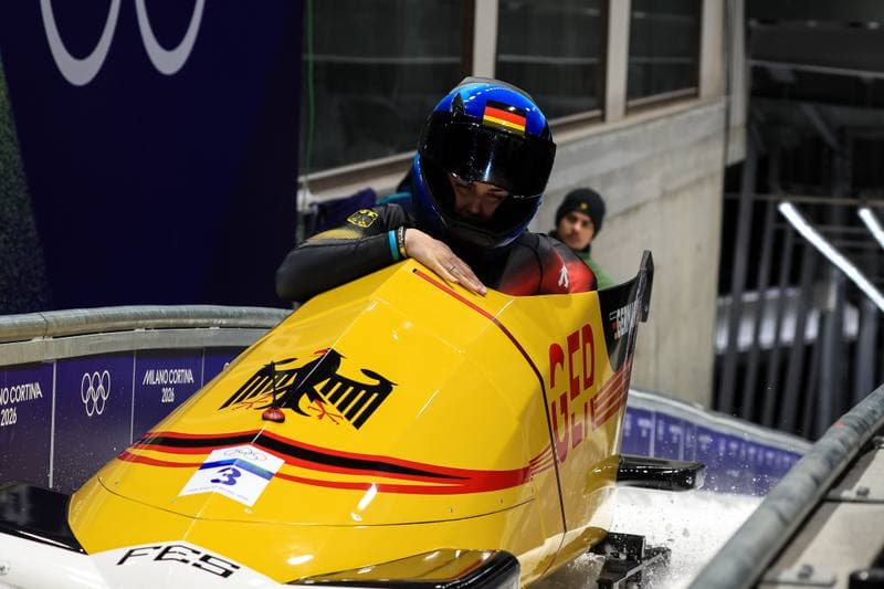 Bobsleigh. Olympic Winter Games Milano-Cortina 2026. Heat 4. 21.02.2026