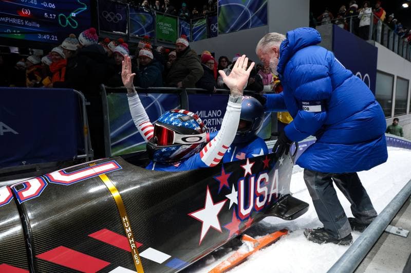 Bobsleigh. Olympic Winter Games Milano-Cortina 2026. Heat 4. 21.02.2026
