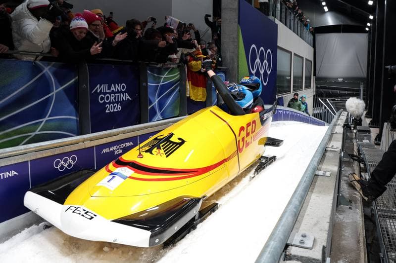 Bobsleigh. Olympic Winter Games Milano-Cortina 2026. Heat 4. 21.02.2026