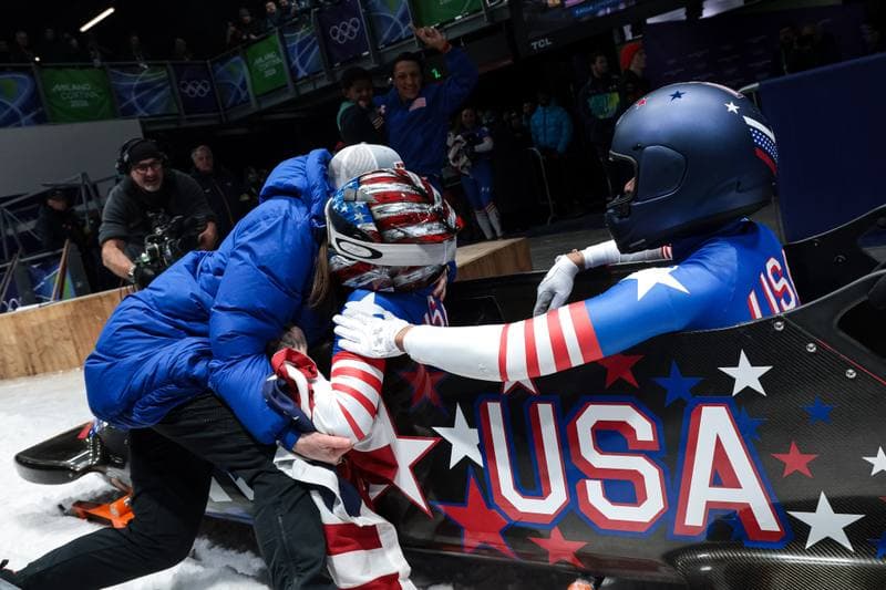 Bobsleigh. Olympic Winter Games Milano-Cortina 2026. Heat 4. 21.02.2026