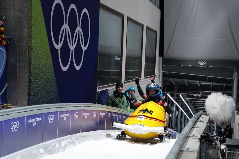Bobsleigh. Olympic Winter Games Milano-Cortina 2026. Heat 4. 21.02.2026