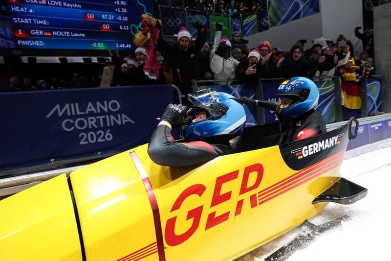 Bobsleigh. Olympic Winter Games Milano-Cortina 2026. Heat 4. 21.02.2026