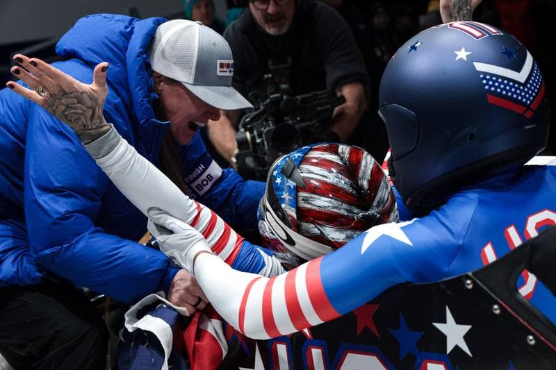 Bobsleigh. Olympic Winter Games Milano-Cortina 2026. Heat 4. 21.02.2026