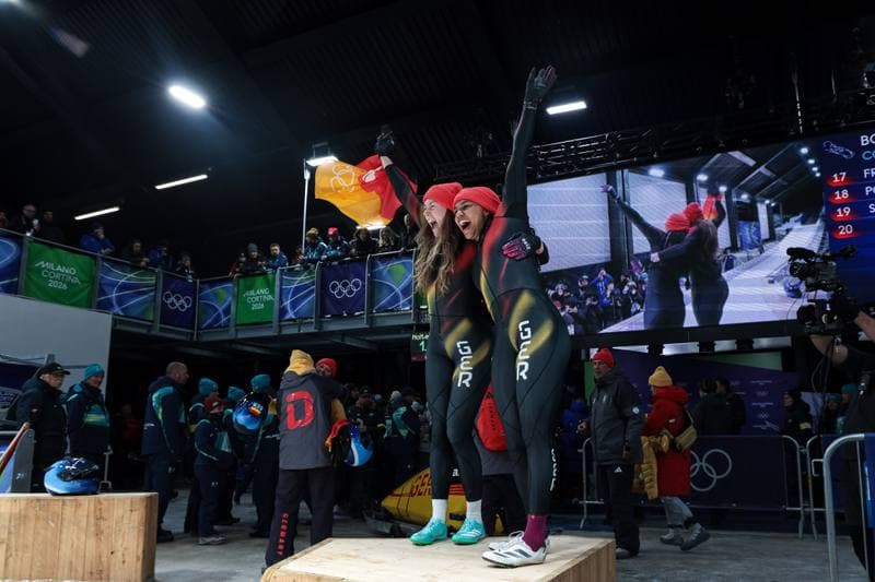 Bobsleigh. Olympic Winter Games Milano-Cortina 2026. Heat 4. 21.02.2026