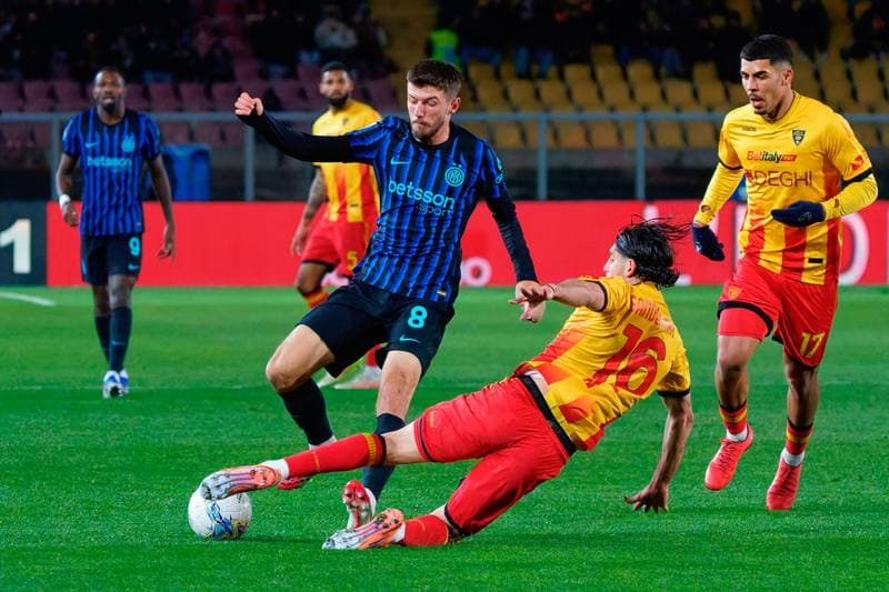 Football. Serie A. US Lecce - Inter. 21.02.2026