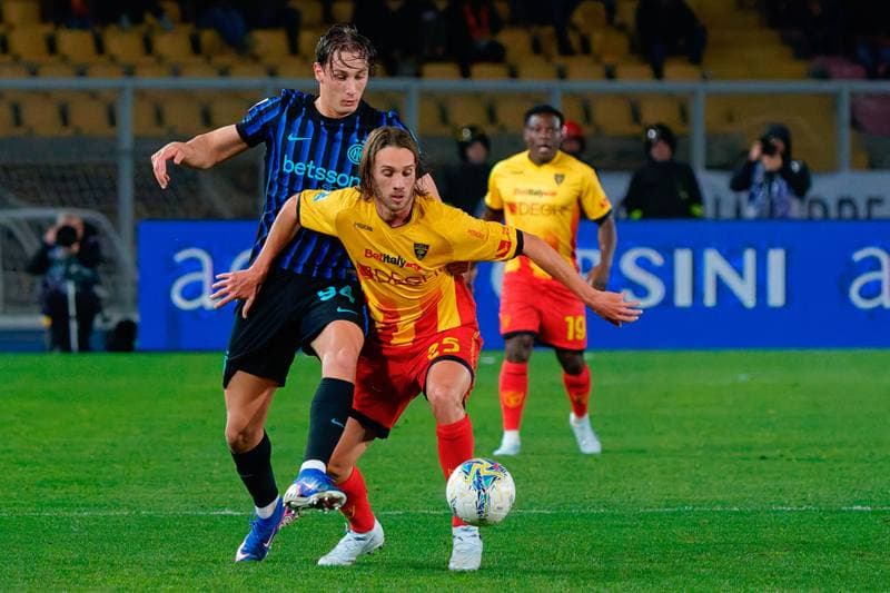 Football. Serie A. US Lecce - Inter. 21.02.2026