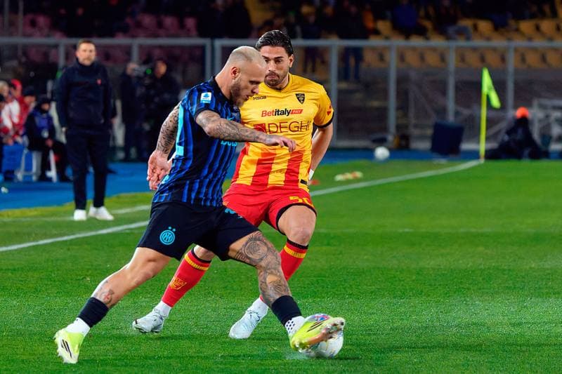Football. Serie A. US Lecce - Inter. 21.02.2026