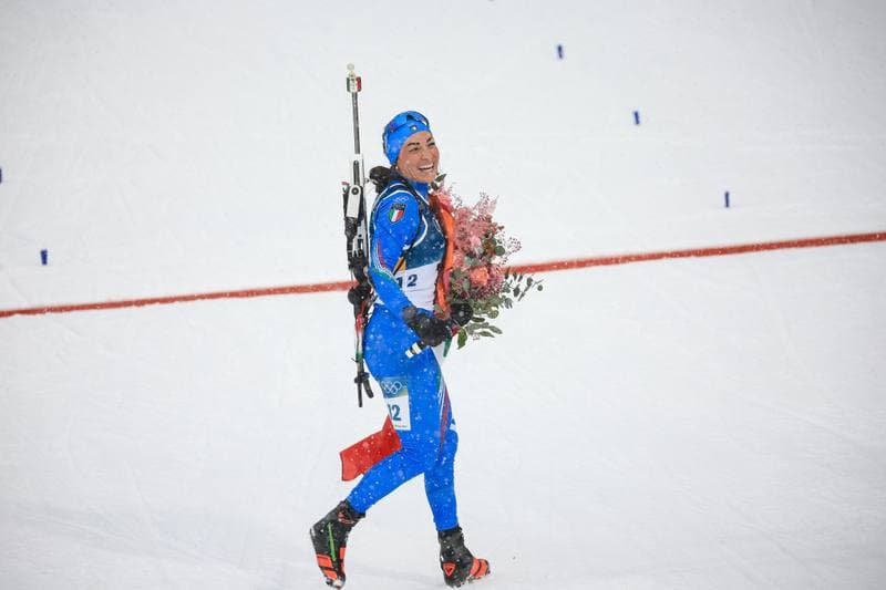 Biathlon. Olympic Winter Games Milano-Cortina 2026. Women's 12.5km Mass Start. 21.02.2026