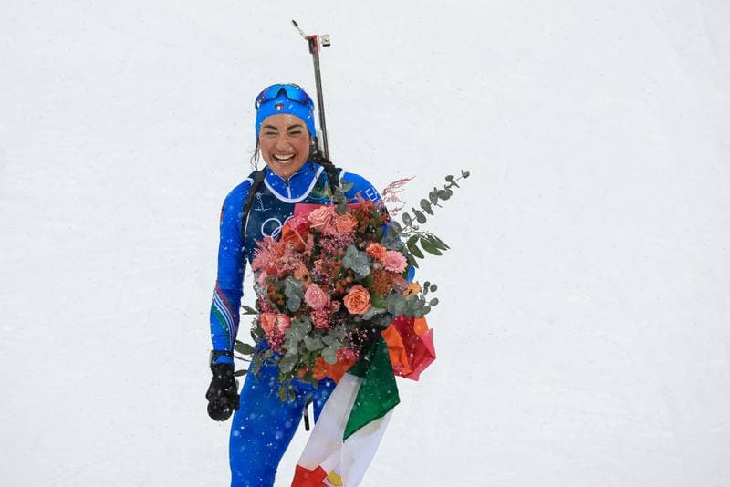 Biathlon. Olympic Winter Games Milano-Cortina 2026. Women's 12.5km Mass Start. 21.02.2026
