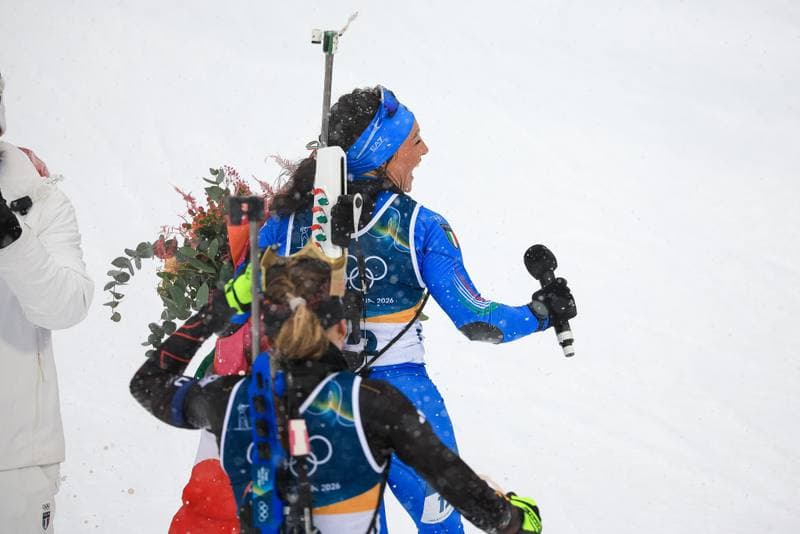 Biathlon. Olympic Winter Games Milano-Cortina 2026. Women's 12.5km Mass Start. 21.02.2026