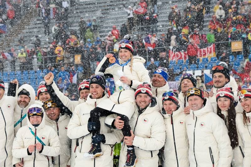 Biathlon. Olympic Winter Games Milano-Cortina 2026. Women's 12.5km Mass Start. 21.02.2026