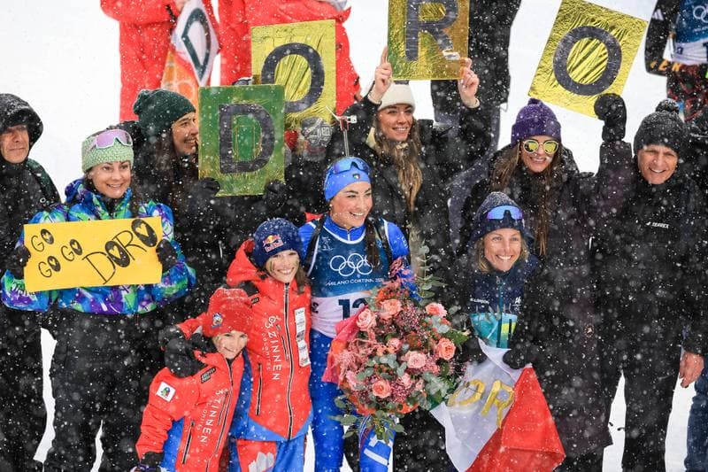 Biathlon. Olympic Winter Games Milano-Cortina 2026. Women's 12.5km Mass Start. 21.02.2026