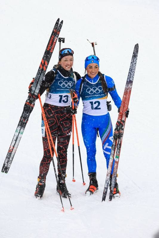 Biathlon. Olympic Winter Games Milano-Cortina 2026. Women's 12.5km Mass Start. 21.02.2026