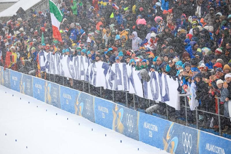Biathlon. Olympic Winter Games Milano-Cortina 2026. Women's 12.5km Mass Start. 21.02.2026