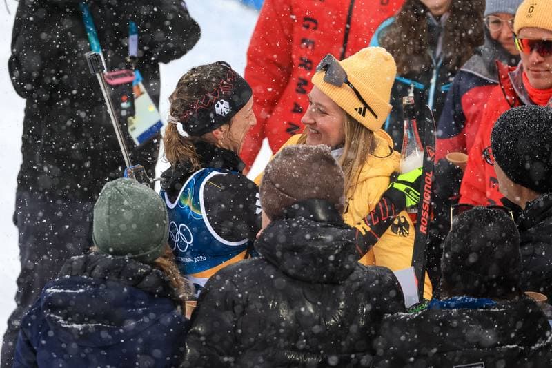 Biathlon. Olympic Winter Games Milano-Cortina 2026. Women's 12.5km Mass Start. 21.02.2026