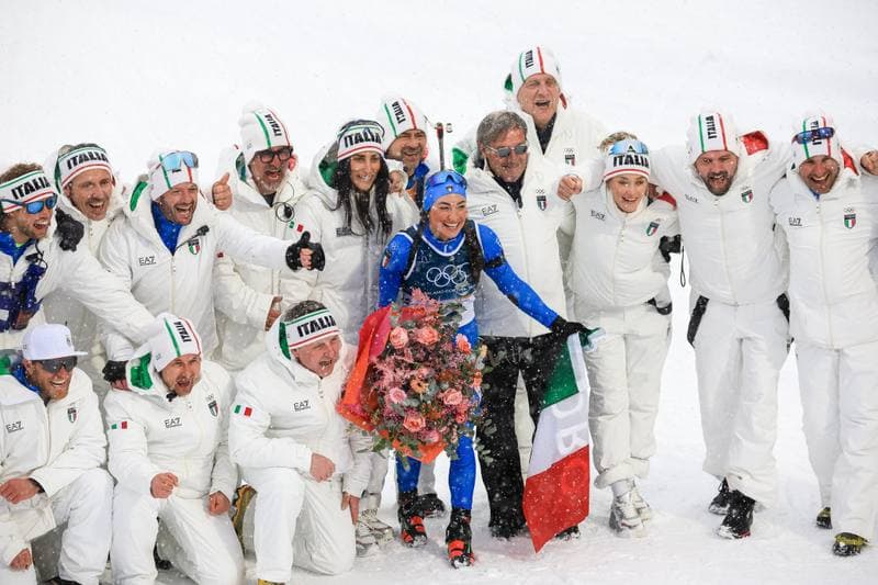 Biathlon. Olympic Winter Games Milano-Cortina 2026. Women's 12.5km Mass Start. 21.02.2026