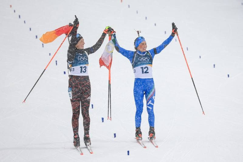 Biathlon. Olympic Winter Games Milano-Cortina 2026. Women's 12.5km Mass Start. 21.02.2026