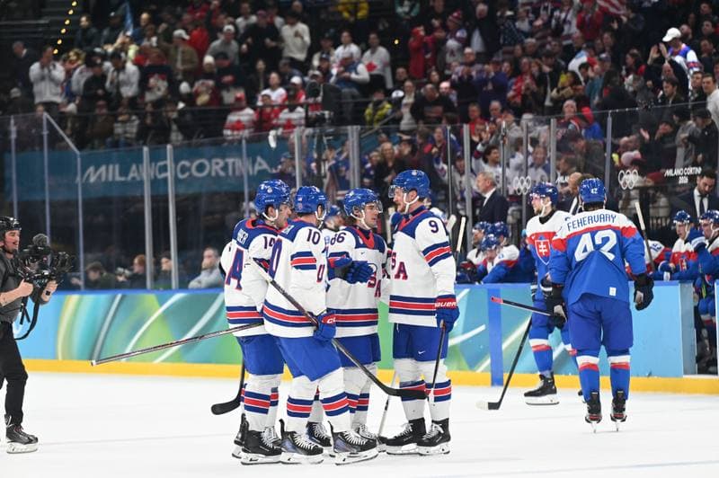Ice Hockey. Olympic Winter Games Milano-Cortina 2026. USA - Slovakia. 20.02.2026