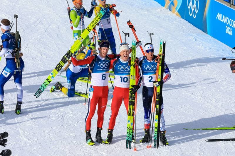 Biathlon. Olympic Winter Games Milano-Cortina 2026. Tommaso Giacomel - 20.02.2026