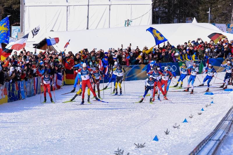 Biathlon. Olympic Winter Games Milano-Cortina 2026. Tommaso Giacomel - 20.02.2026