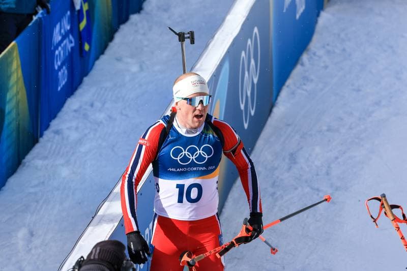 Biathlon. Olympic Winter Games Milano-Cortina 2026. Tommaso Giacomel - 20.02.2026