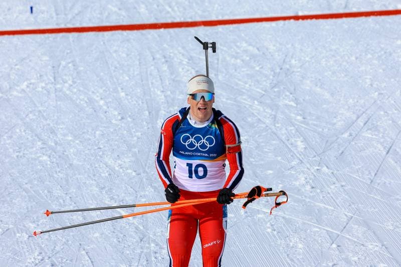 Biathlon. Olympic Winter Games Milano-Cortina 2026. Tommaso Giacomel - 20.02.2026