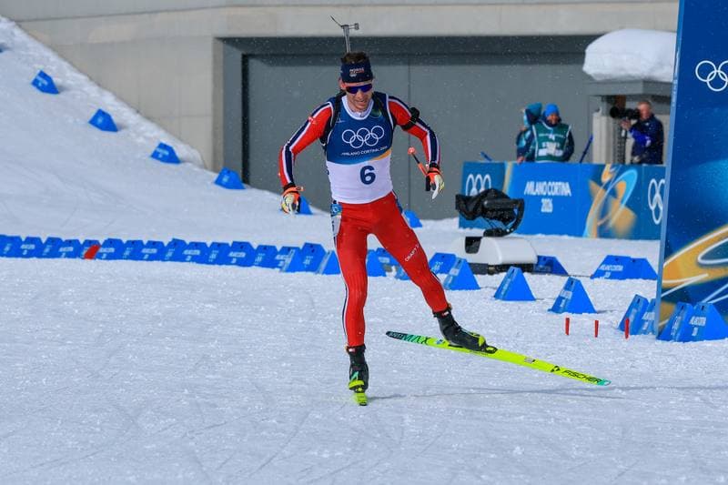Biathlon. Olympic Winter Games Milano-Cortina 2026. Tommaso Giacomel - 20.02.2026