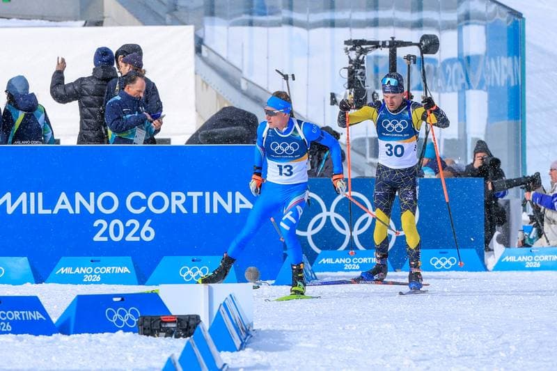 Biathlon. Olympic Winter Games Milano-Cortina 2026. Tommaso Giacomel - 20.02.2026