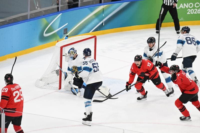 Ice Hockey. Olympic Winter Games Milano-Cortina 2026. Canada - Finland. 20.02.2026