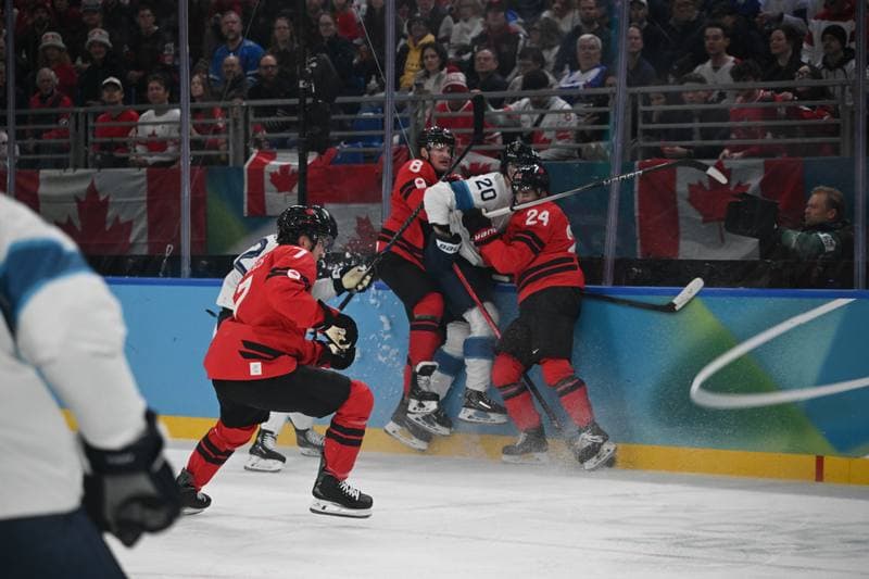 Ice Hockey. Olympic Winter Games Milano-Cortina 2026. Canada - Finland. 20.02.2026