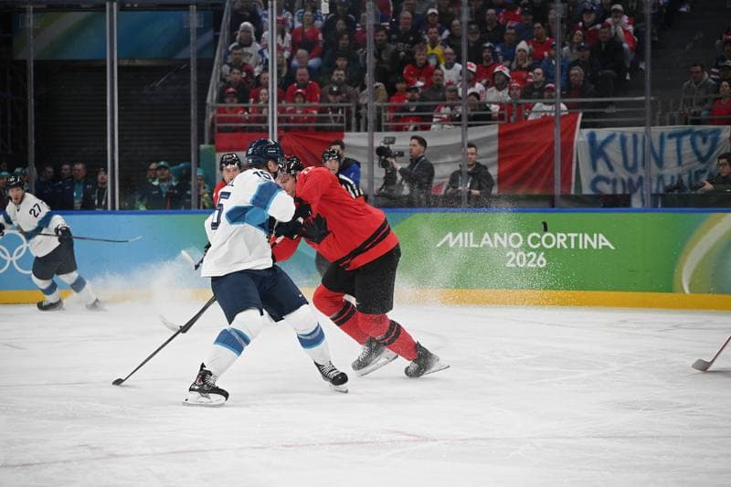 Ice Hockey. Olympic Winter Games Milano-Cortina 2026. Canada - Finland. 20.02.2026