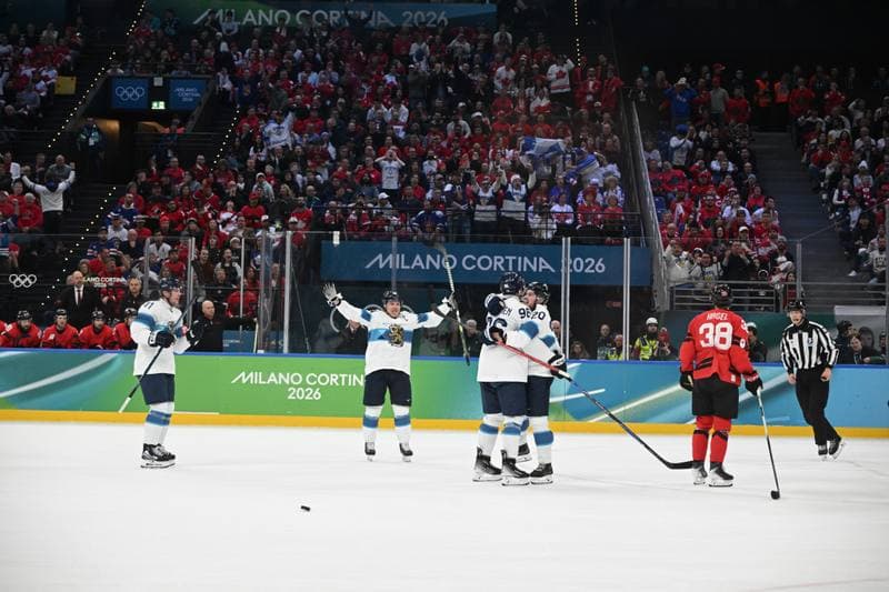 Ice Hockey. Olympic Winter Games Milano-Cortina 2026. Canada - Finland. 20.02.2026