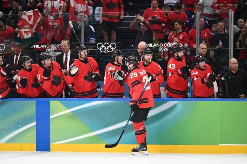 Ice Hockey. Olympic Winter Games Milano-Cortina 2026. Canada - Finland. 20.02.2026