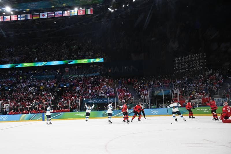 Ice Hockey. Olympic Winter Games Milano-Cortina 2026. Canada - Finland. 20.02.2026