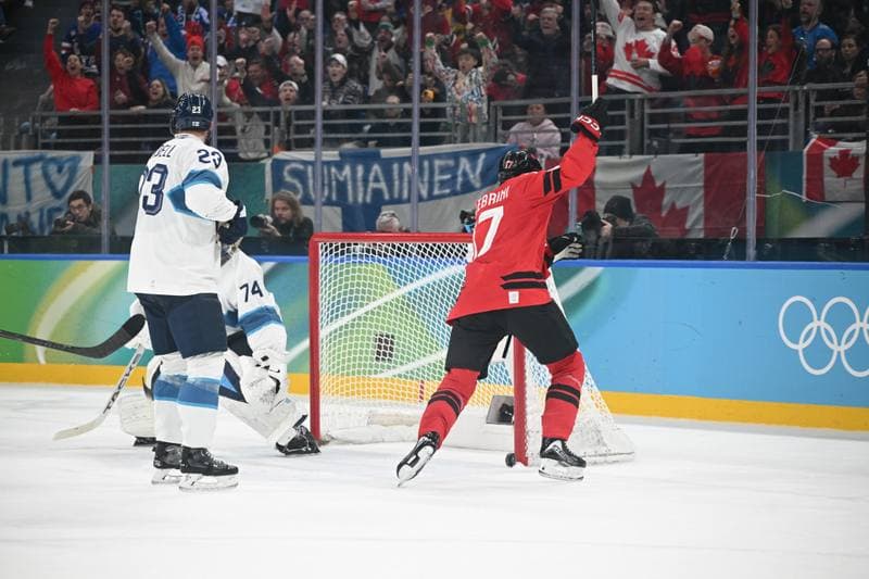 Ice Hockey. Olympic Winter Games Milano-Cortina 2026. Canada - Finland. 20.02.2026