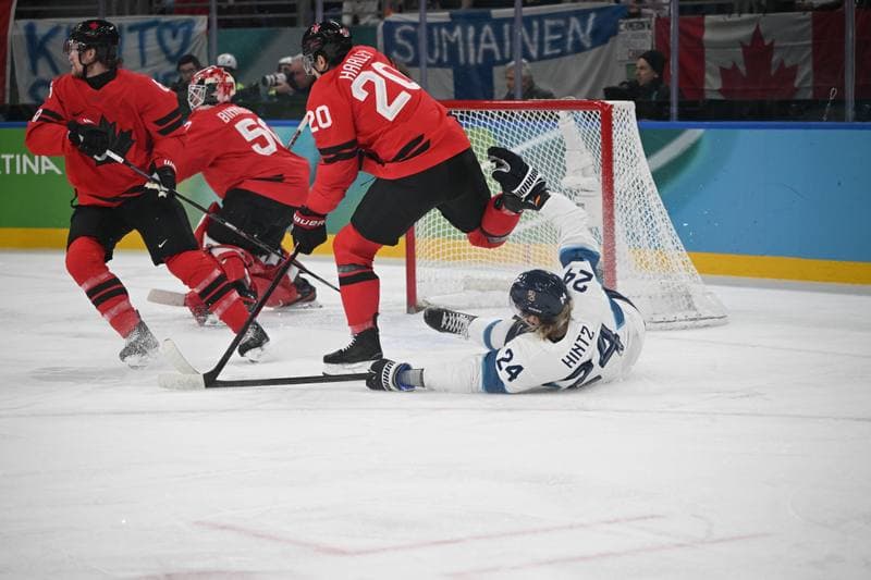 Ice Hockey. Olympic Winter Games Milano-Cortina 2026. Canada - Finland. 20.02.2026