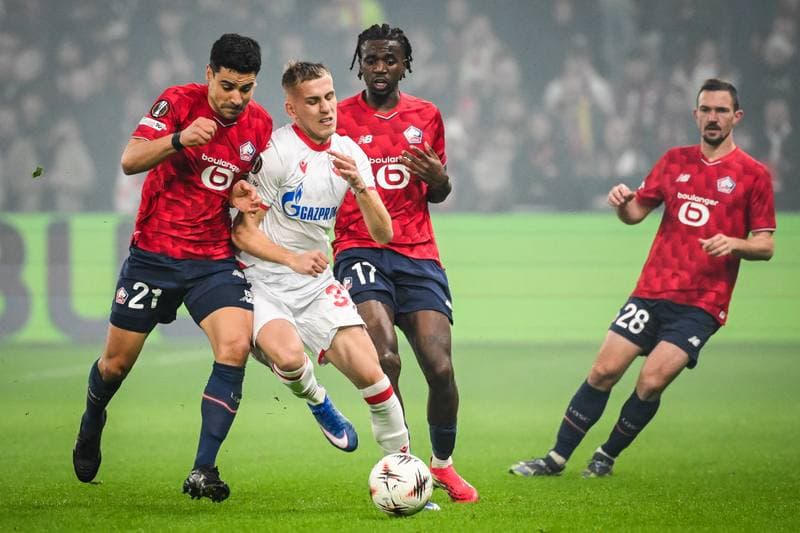 Football. UEFA Europa League. LOSC Lille - Crvena Zvezda. 19.02.2026