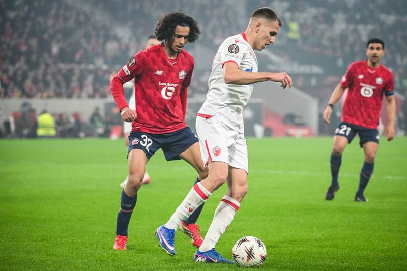 Football. UEFA Europa League. LOSC Lille - Crvena Zvezda. 19.02.2026