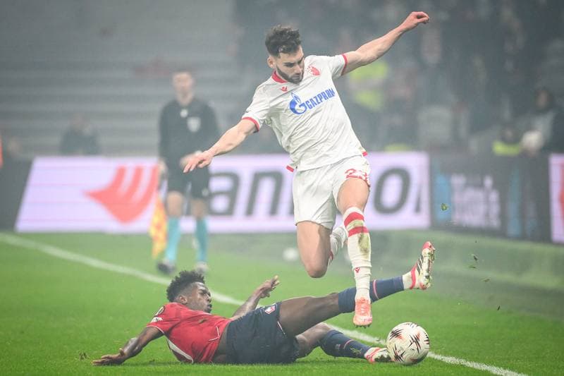 Football. UEFA Europa League. LOSC Lille - Crvena Zvezda. 19.02.2026