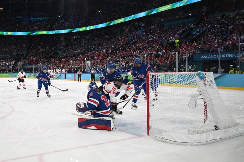 Ice Hockey. Olympic Winter Games Milano-Cortina 2026. USA - Canada. 19.02.2026